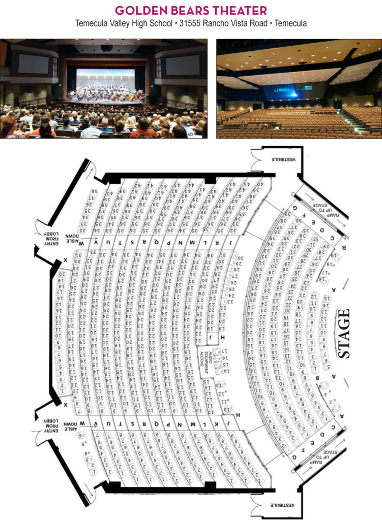 Valley Vista Performing Arts Center Seating Chart