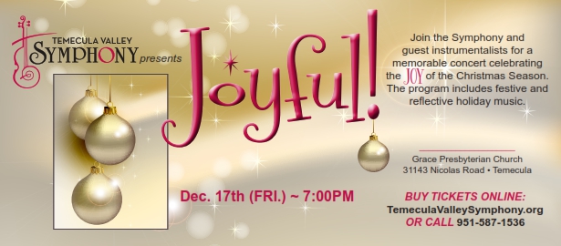 Joyful concert Fri. Dec. 17th