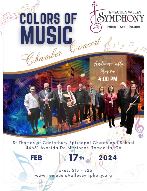 Colors of Music - Chamber Concert 2024 @ St. Thomas Episcopal Church